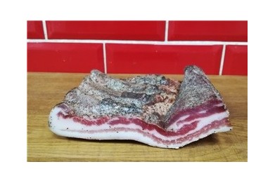 Poitrine de porc séchée