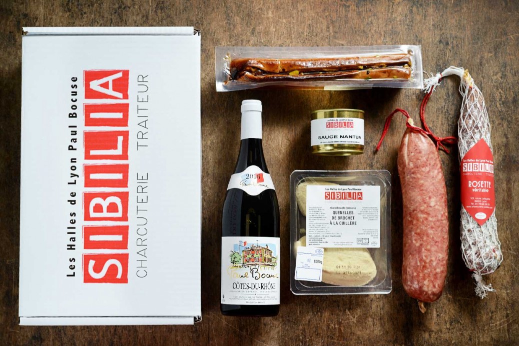 Coffret gourmand Sibilia, formule " Repas lyonnais"