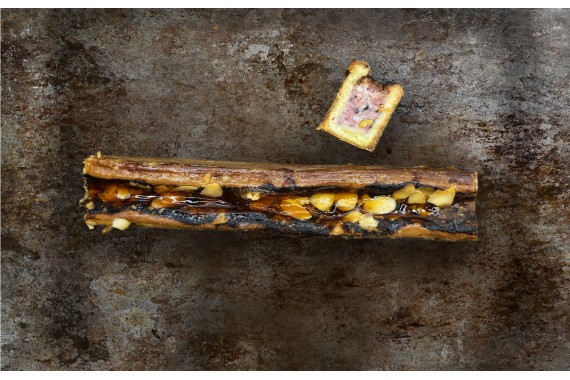 Pâté en croûte cocktail amandes
