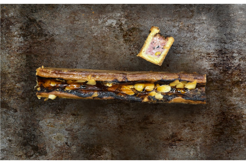 Pâté en croûte cocktail amandes