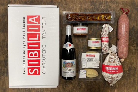 Coffret gastronomique de la Maison Sibilia - Halles Paul Bocus - Lyon