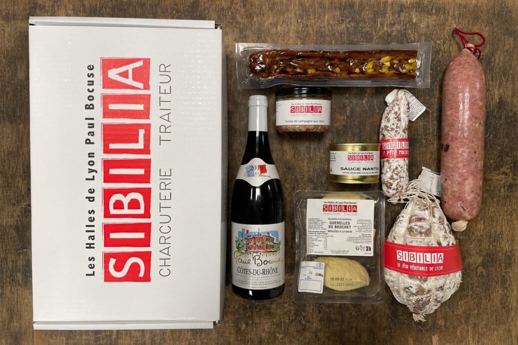 Coffret gastronomique de la Maison Sibilia - Halles Paul Bocus - Lyon