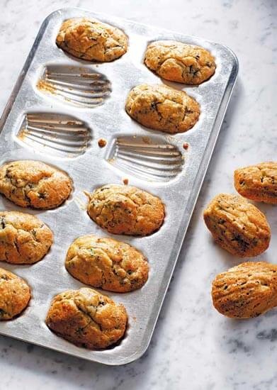 Recette Madeleines salées au jambon blanc